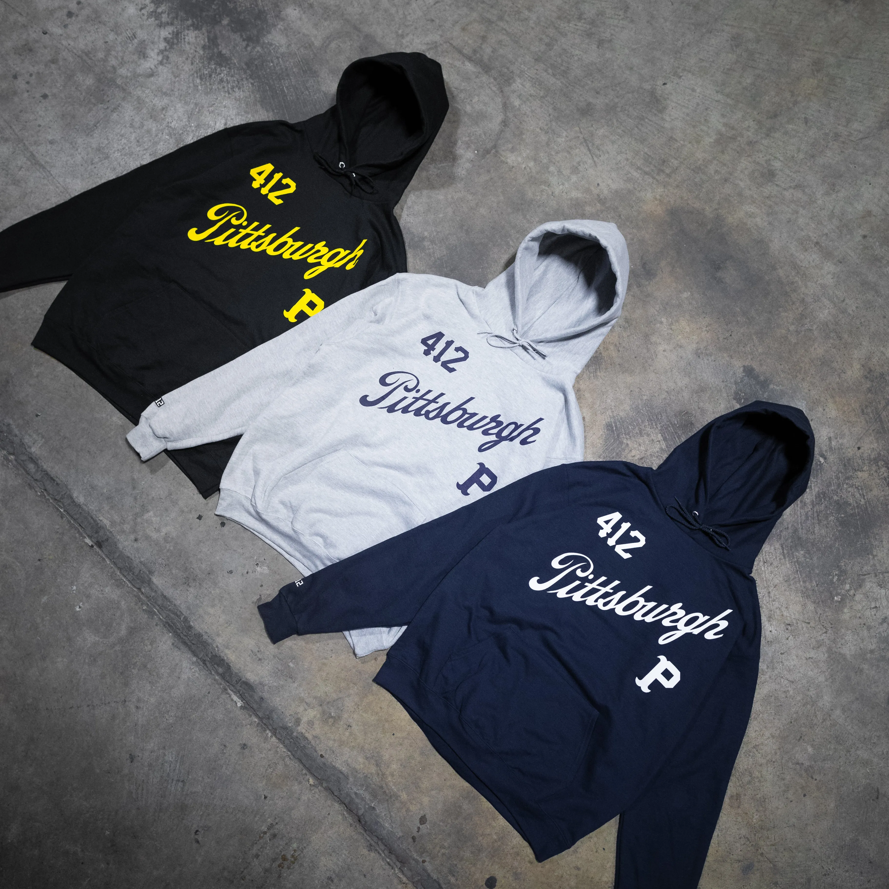412® Diagonal Hoodies