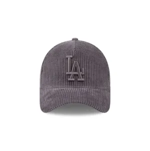 9Forty A-Frame Los Angeles Dodgers Corduroy Snapback Grey
