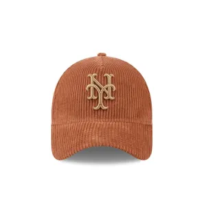 9Forty A-Frame New York Mets Corduroy Snapback Wheat