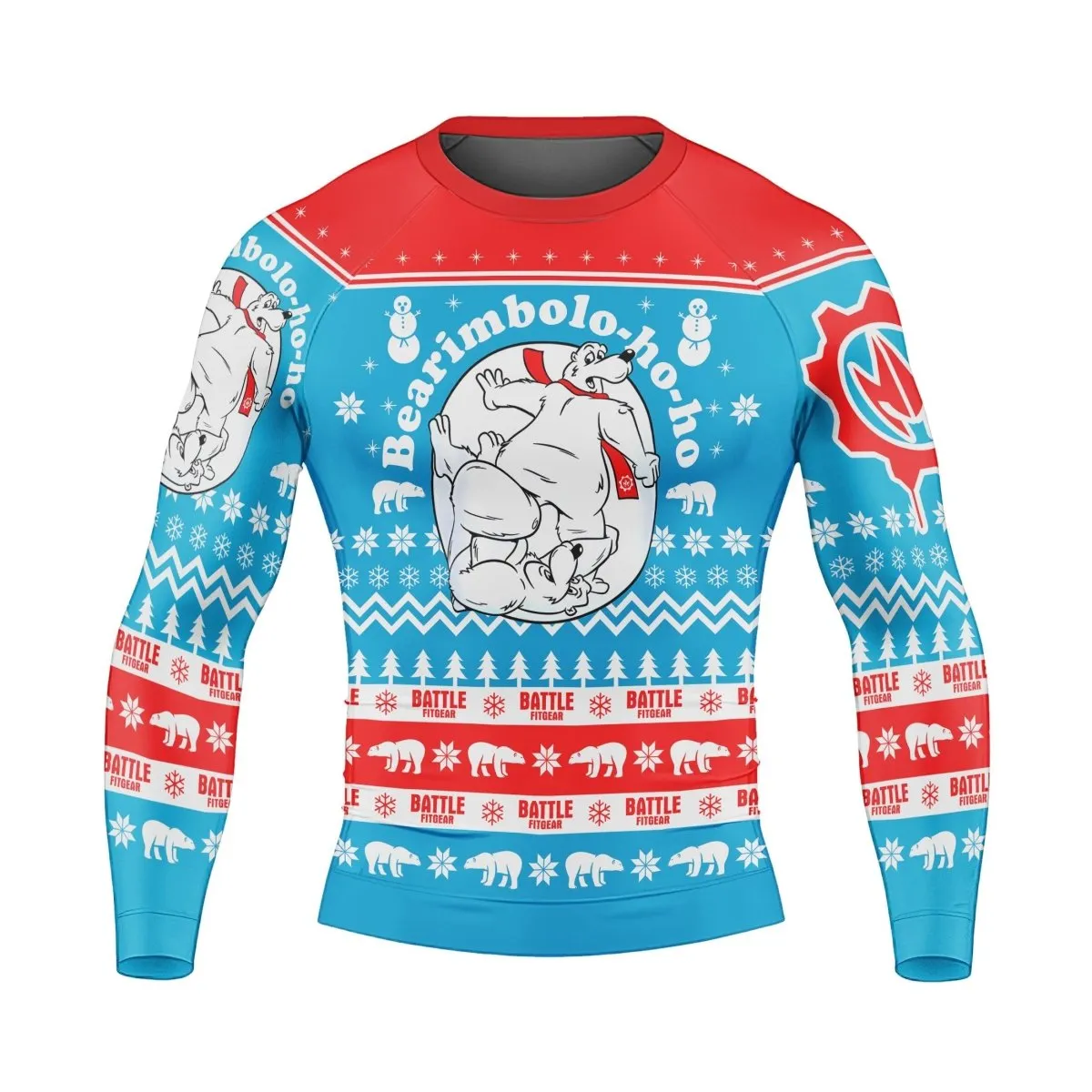 Bearimbolo-Ho-Ho Long Sleeve Rash Guard