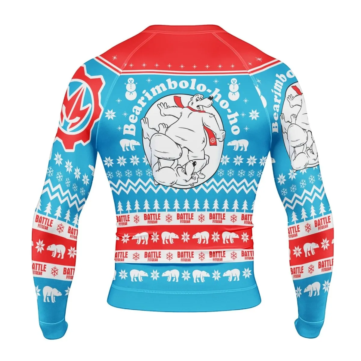 Bearimbolo-Ho-Ho Long Sleeve Rash Guard