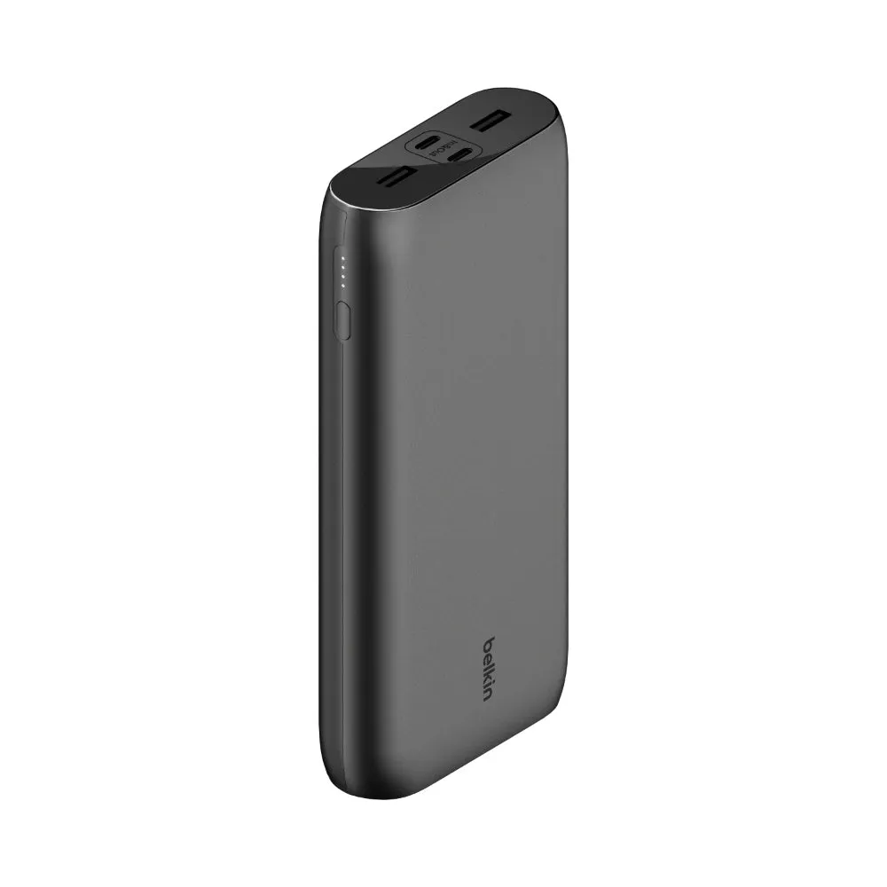 BELKIN BoostCharge 26K mAh Powerbank with USB-C & USB-A Ports Fast Charge - Black