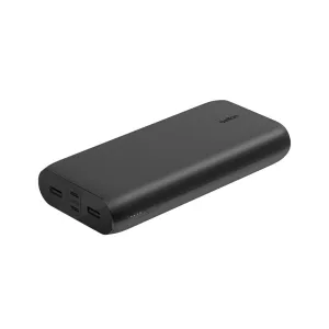 BELKIN BoostCharge 26K mAh Powerbank with USB-C & USB-A Ports Fast Charge - Black