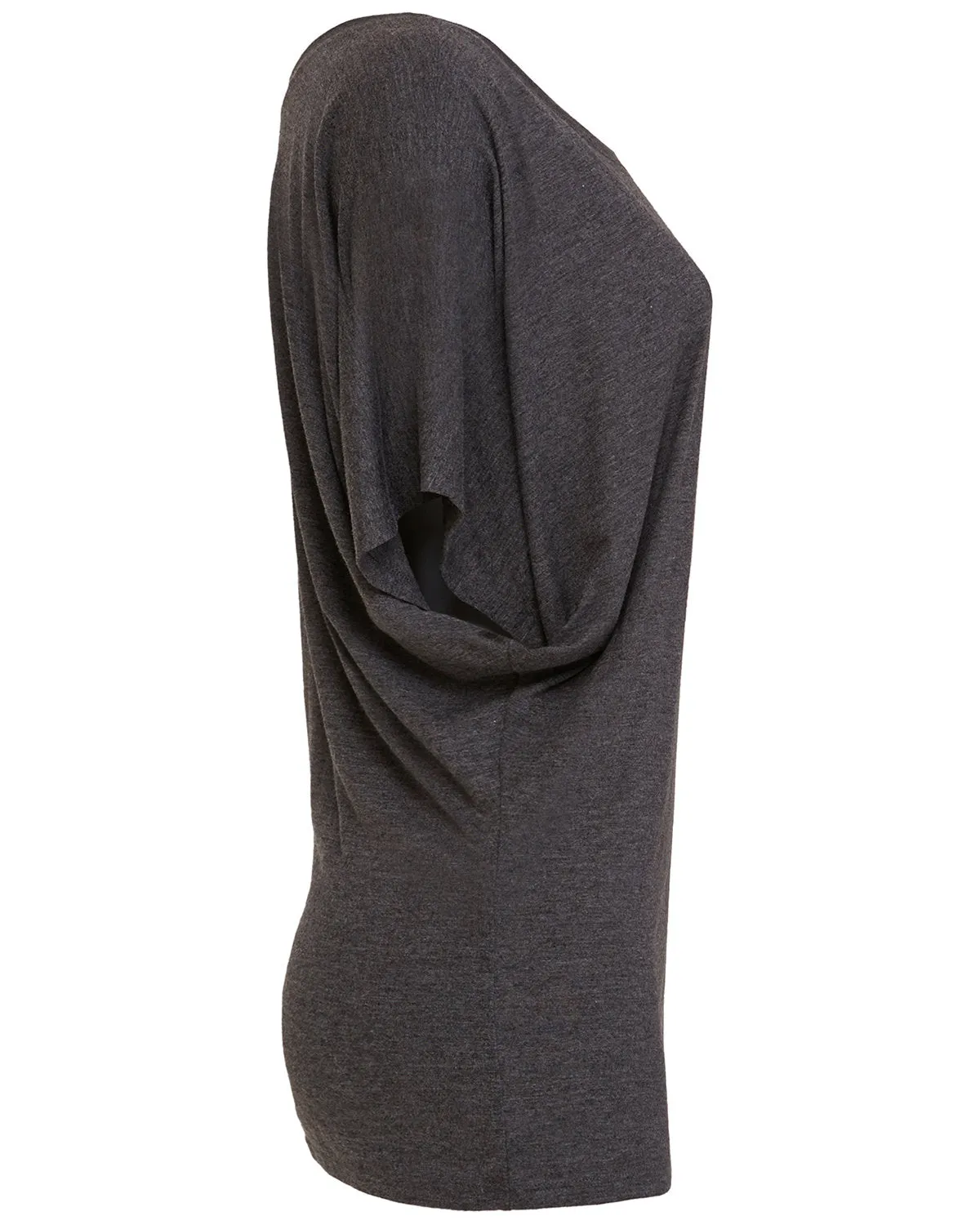 Bella   Canvas Ladies' Flowy Draped Sleeve Dolman T-Shirt
