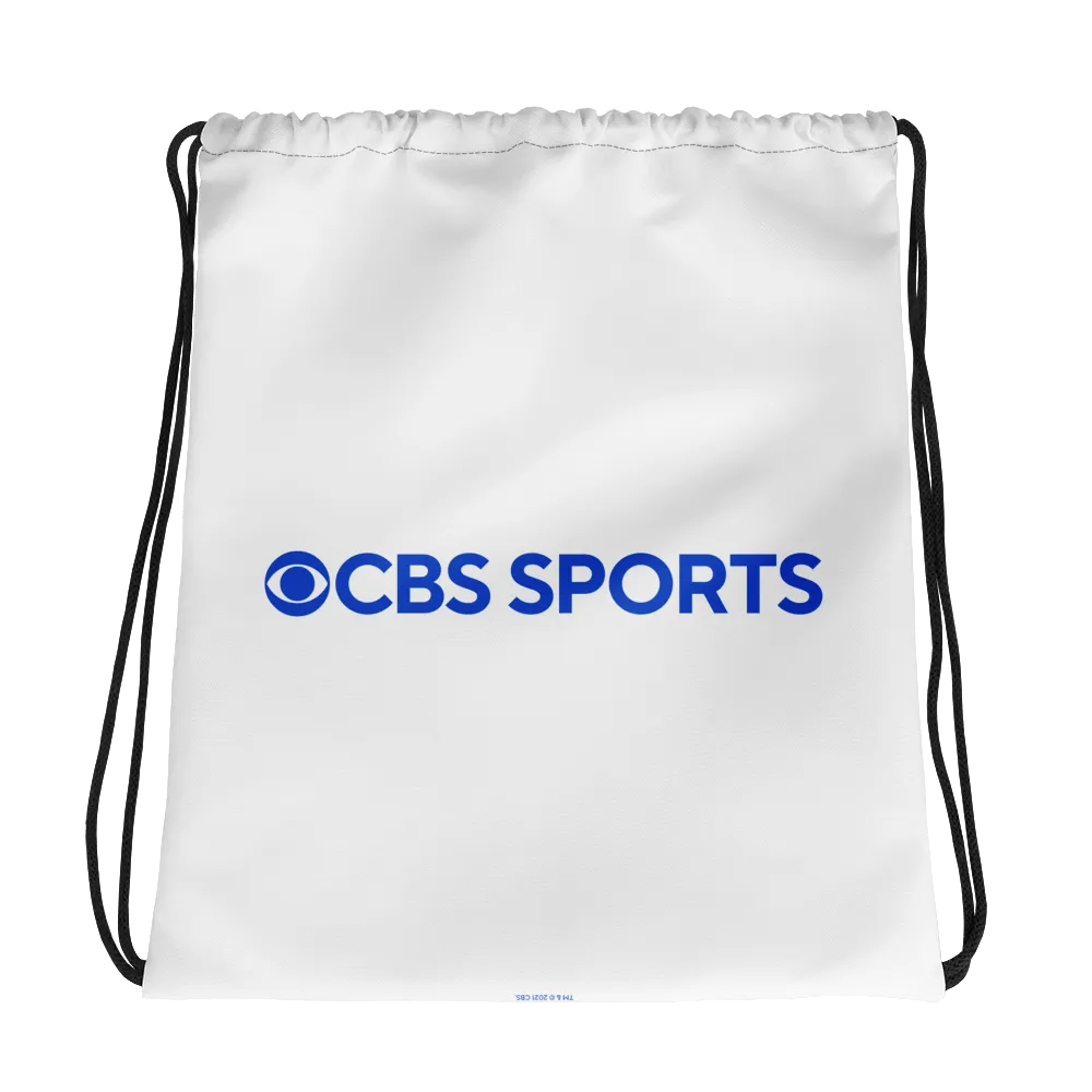CBS Sports Logo Drawstring Bag