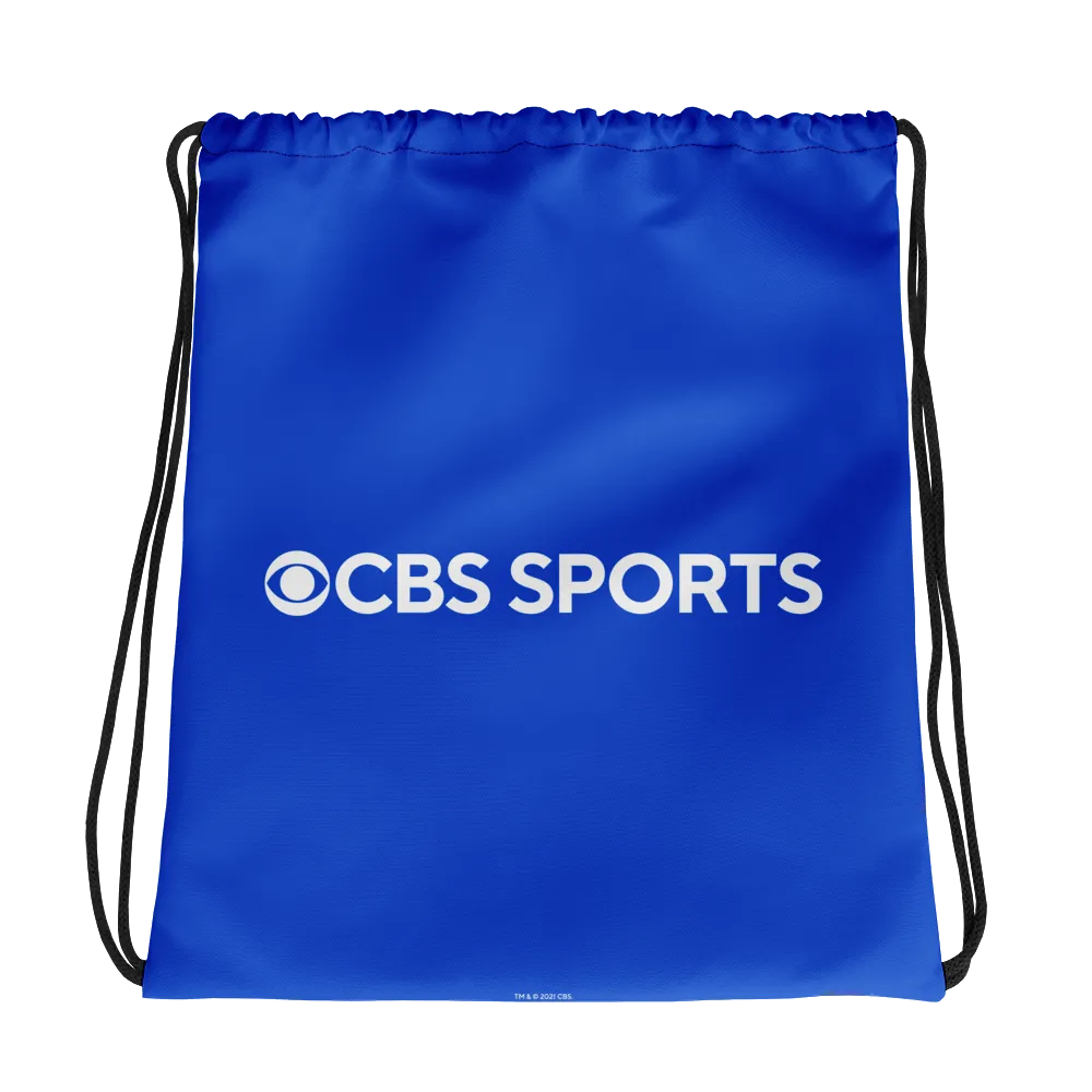 CBS Sports Logo Drawstring Bag