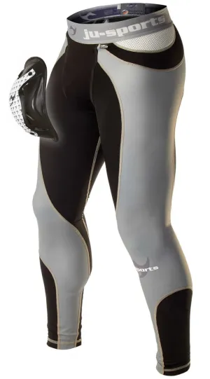 Ju Sports - Compression Proline Spats m. Motion Pro Flexcup - Sort