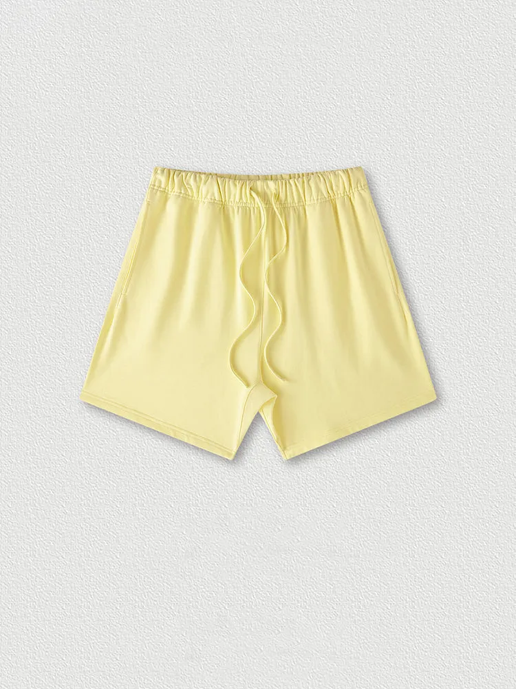 Kids'S Unisex Solid Cropped Shorts