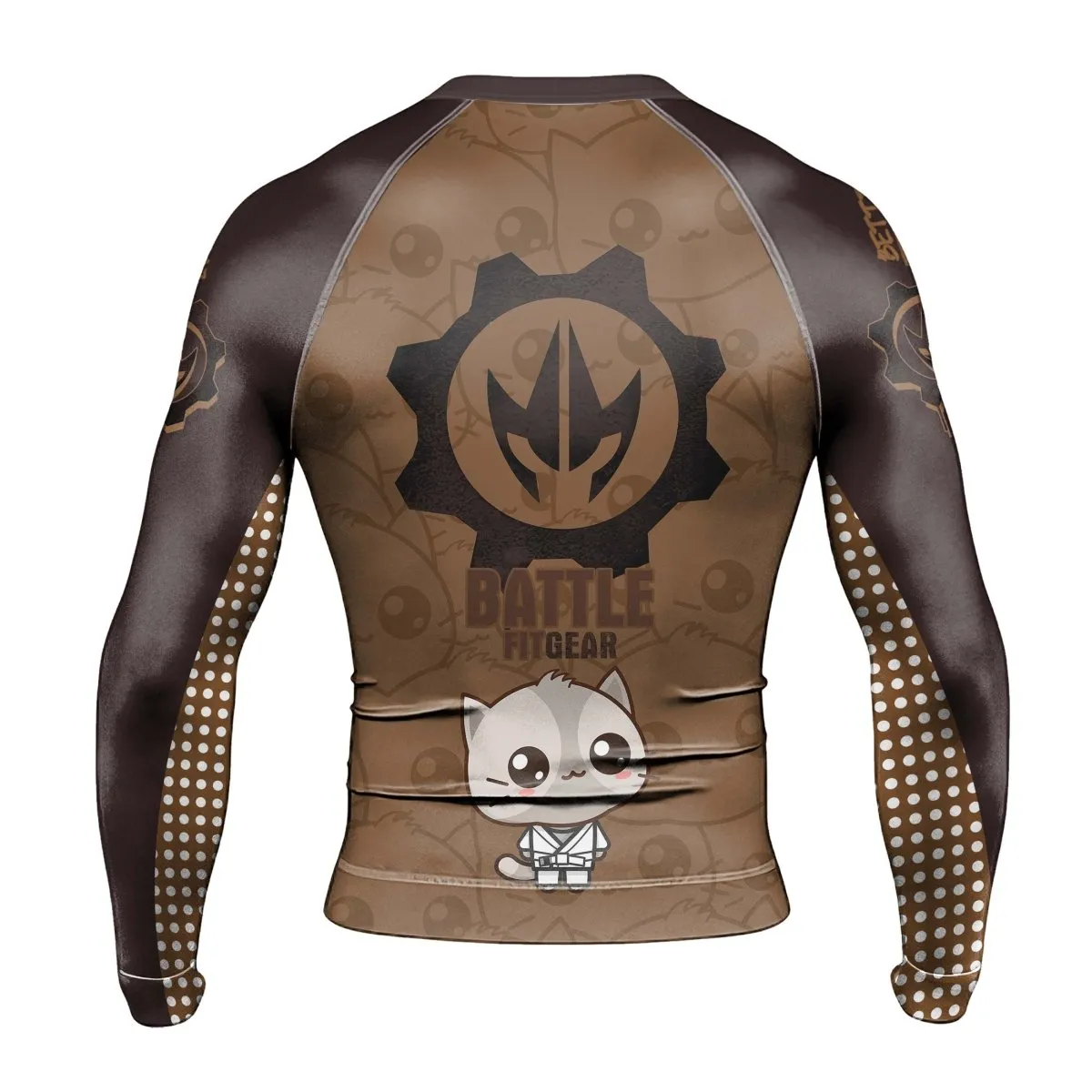 Kimeora Pink Men's Long Sleeve Rash Guard