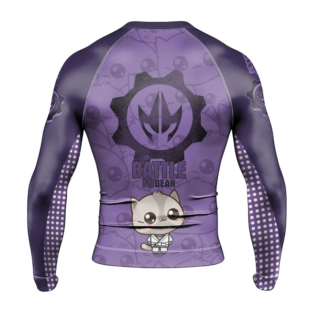 Kimeora Pink Men's Long Sleeve Rash Guard
