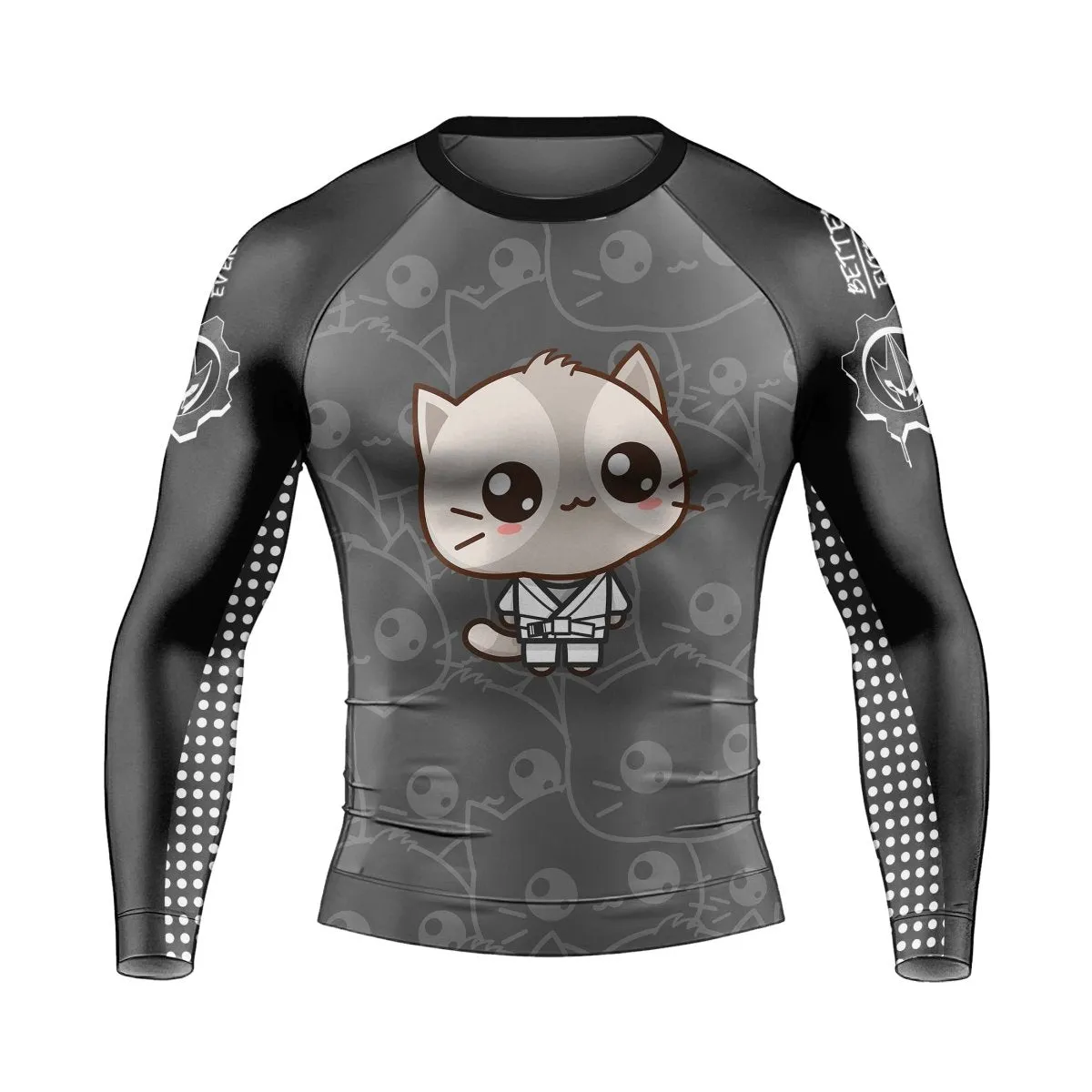 Kimeora Pink Men's Long Sleeve Rash Guard