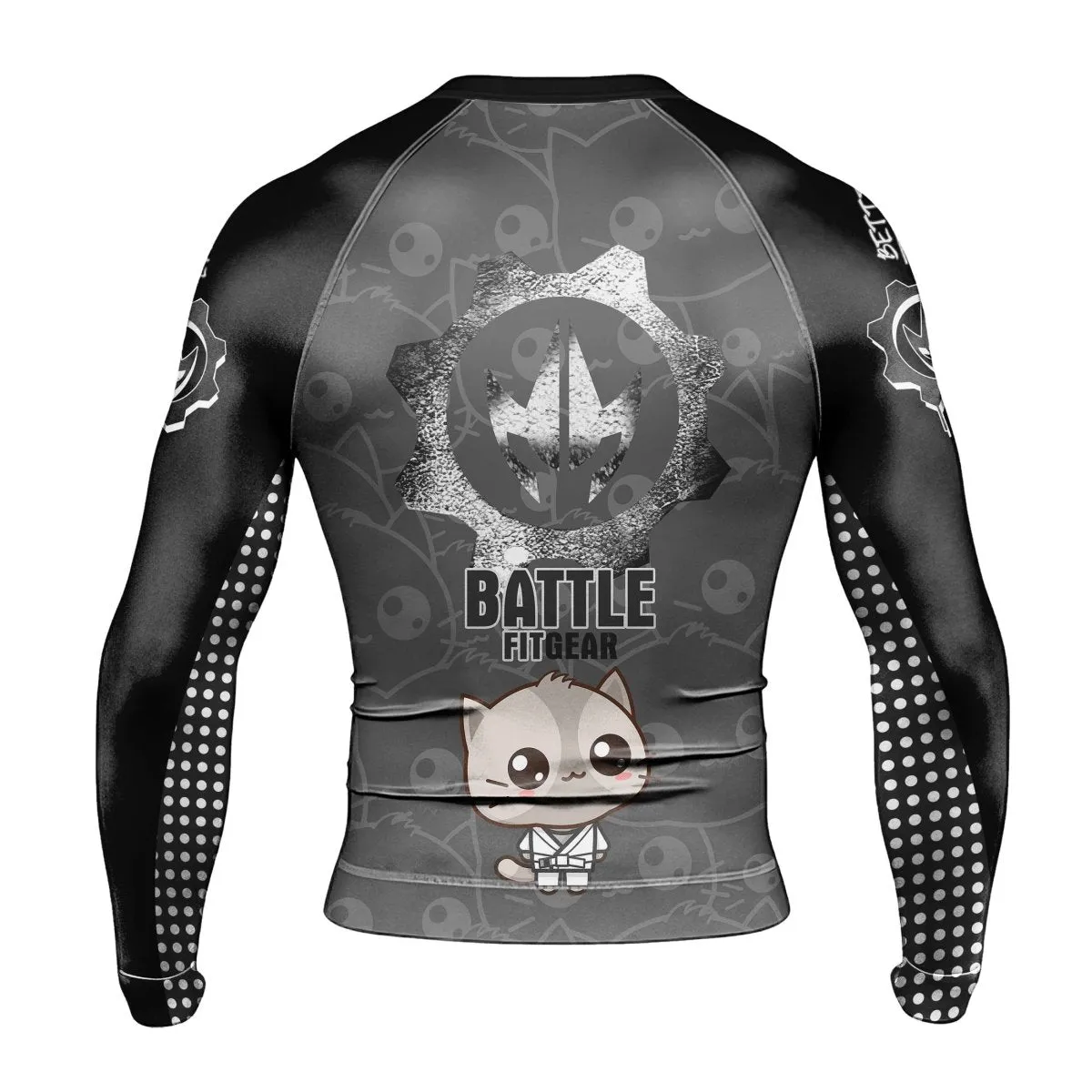 Kimeora Pink Men's Long Sleeve Rash Guard
