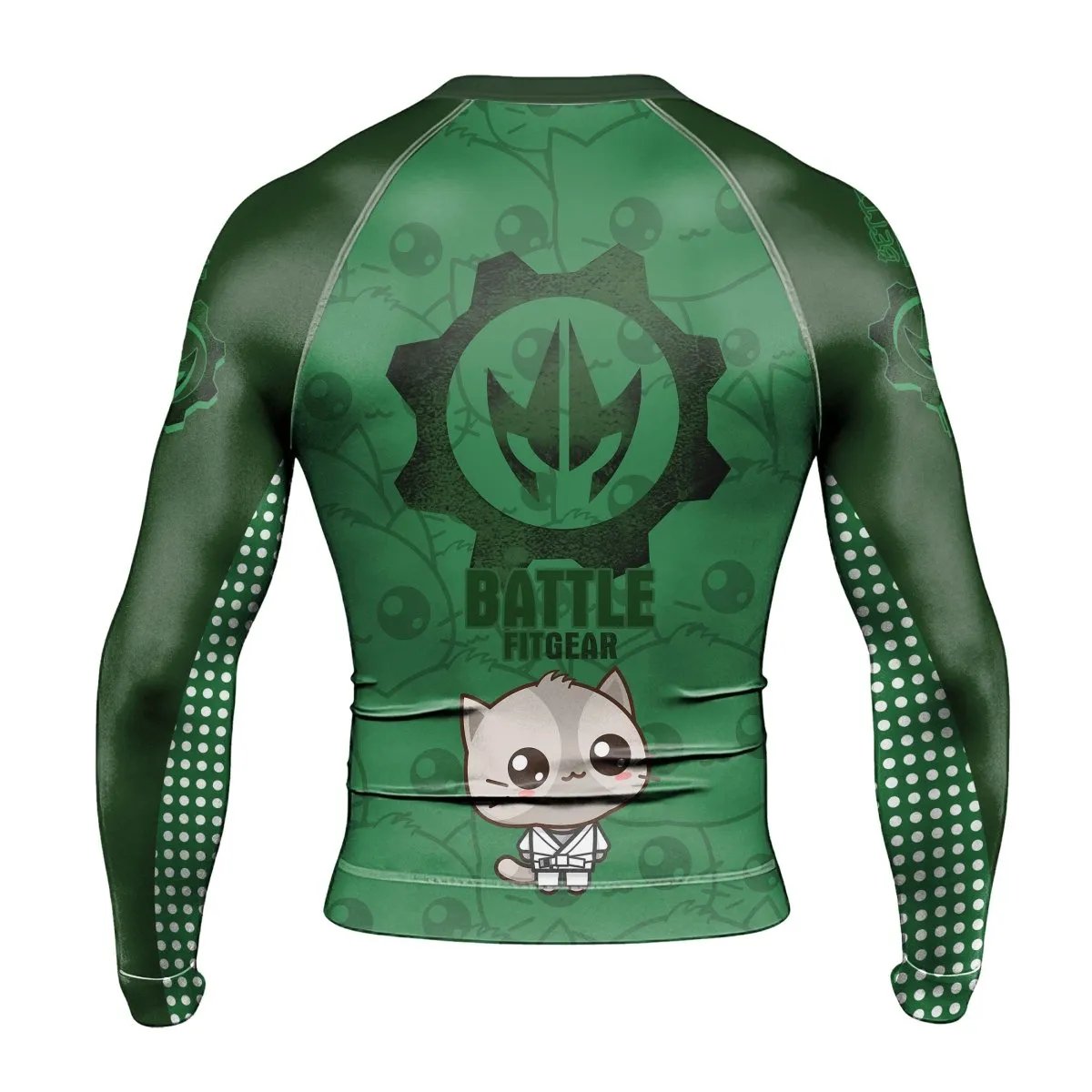 Kimeora Pink Men's Long Sleeve Rash Guard