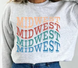 Multicolor Midwest Top