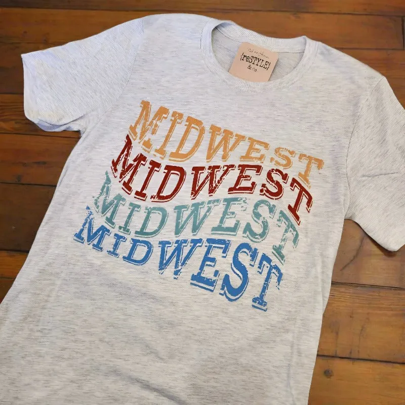 Multicolor Midwest Top
