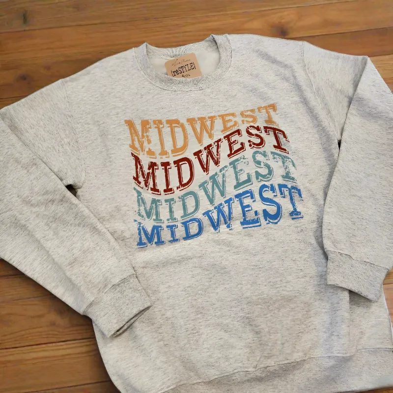 Multicolor Midwest Top