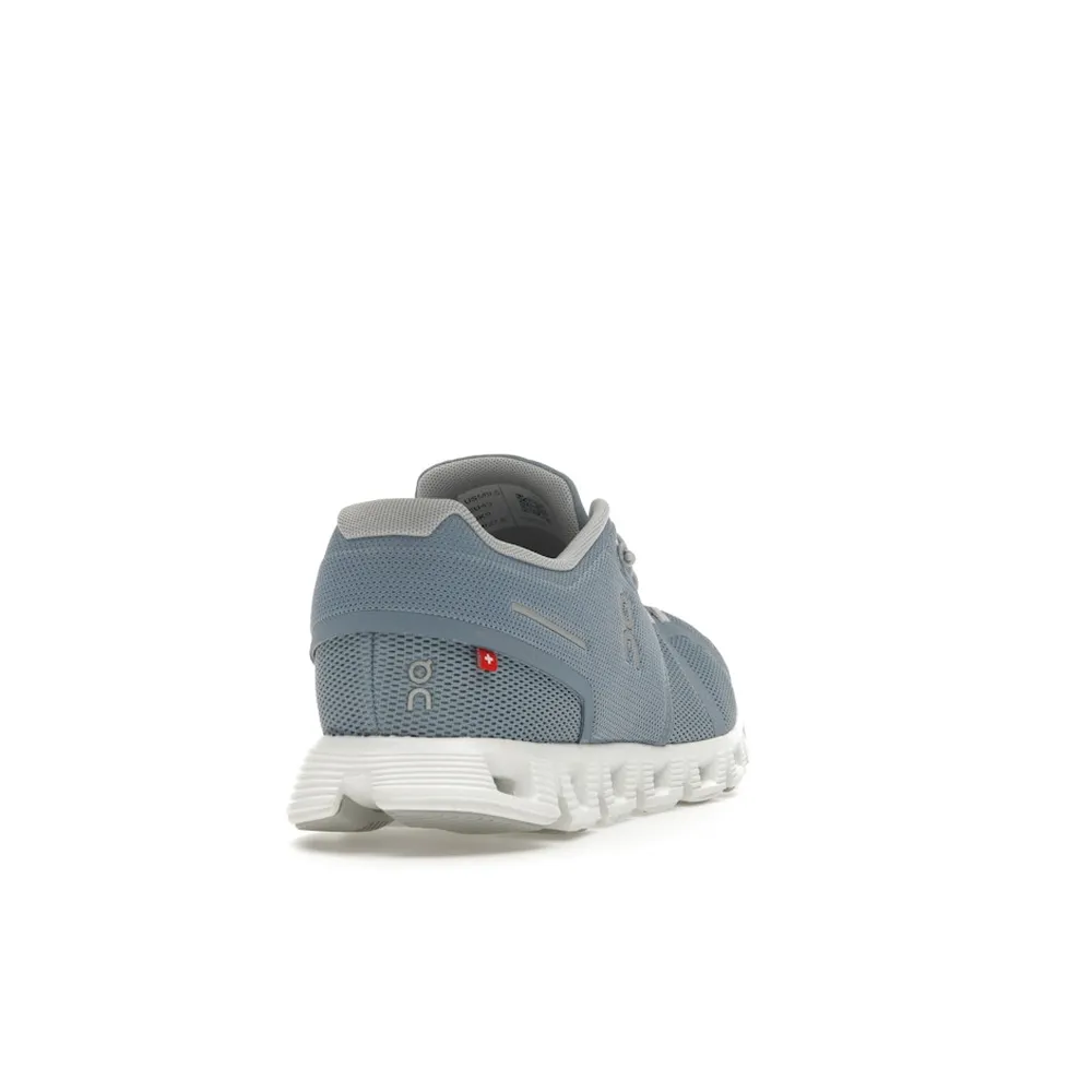 On Running Cloud 5 Chambray White