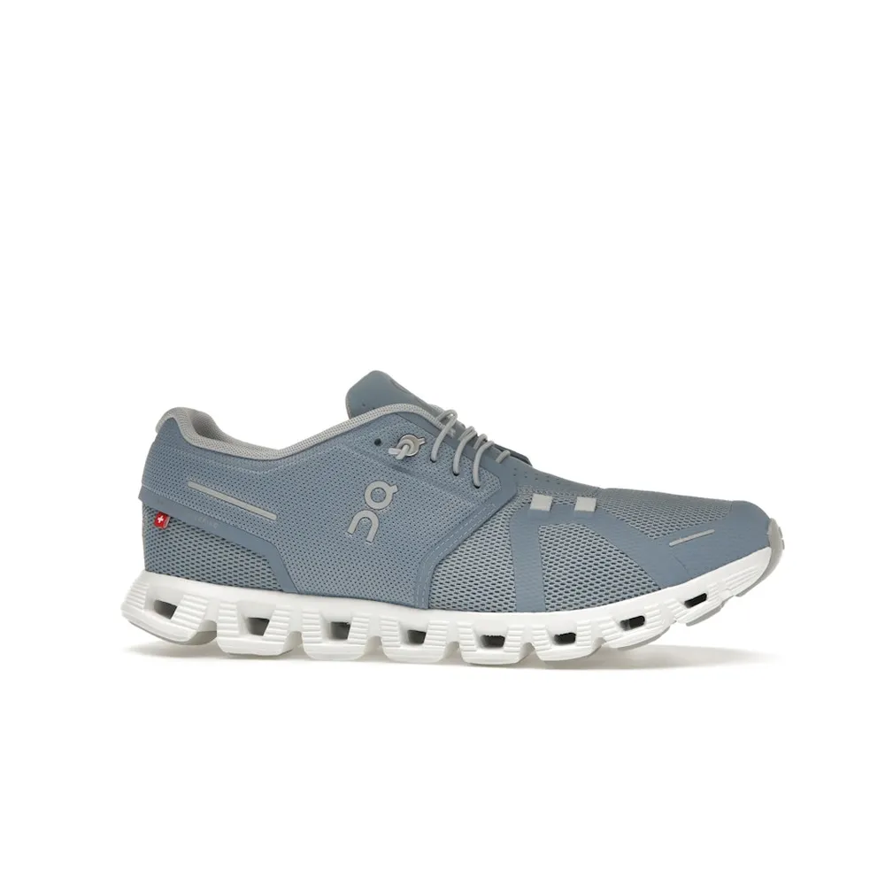 On Running Cloud 5 Chambray White