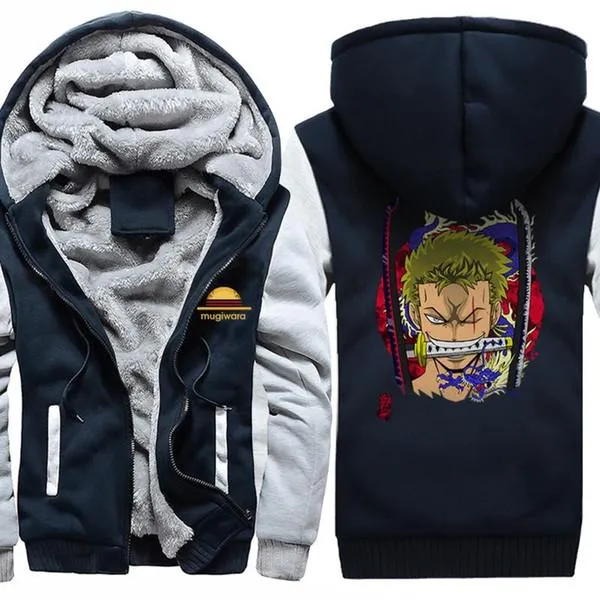 One Piece Zipper Hooded Tracksuits - Long Sleeve Hoodies