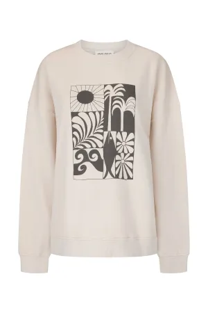 PARADISE NOW TERRY TOP - NATURAL