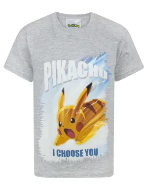 Pokemon I Choose You Boy's T-Shirt