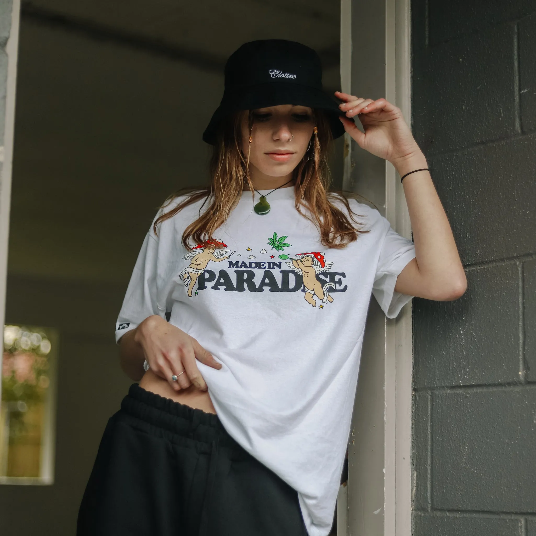 Puff Angels T-Shirt - White