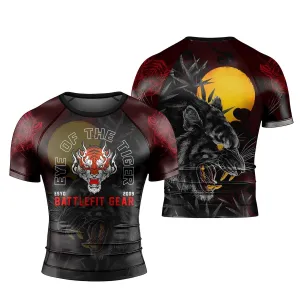 Shadow Tiger Short Sleeve Rash Guard
