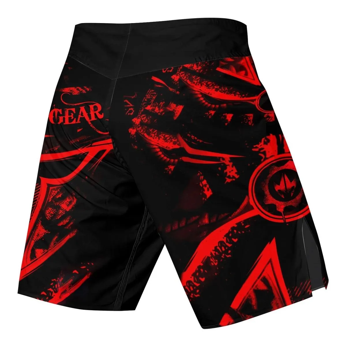 Spartan Red Fight Shorts