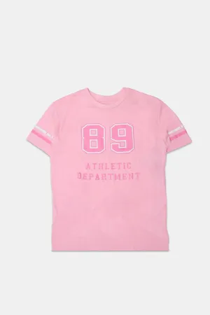 Womens 89 Athletic Dept Relaxed Graphic Tee